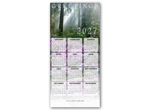 Great Beauty Calendar Cards