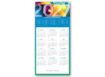 2027 Bold Year Calendar Cards
