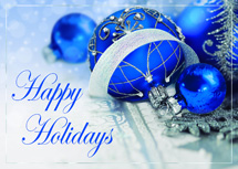 Starlight Sapphire Holiday Cards