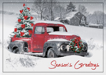 Big Red Holiday Cards